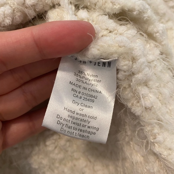 John and Jenn Beige Mock Neck Sweater - Picture 4 of 8